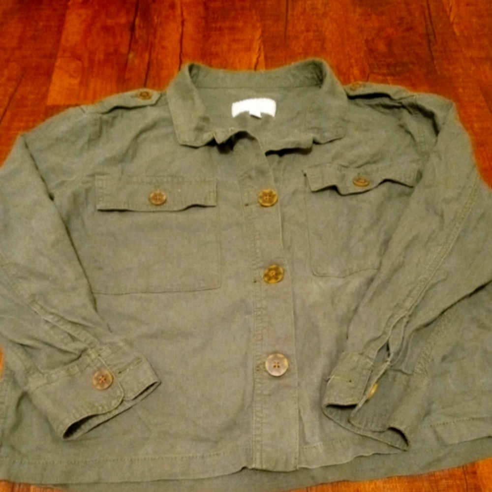 Army Green Top